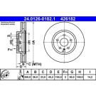 Bremsscheibe 24.0126-0182.1