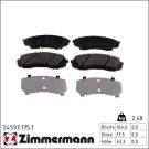 Zimmermann Bremsbelagsatz, Scheibenbremse 24597.175.1