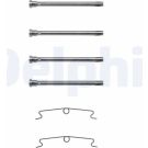 Delphi Zubehörsatz, Scheibenbremsbelag LX0085