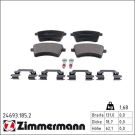 Zimmermann Bremsbelagsatz, Scheibenbremse 24693.185.2