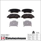 Zimmermann Bremsbelagsatz, Scheibenbremse 25348.180.1