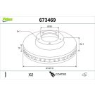 Bremsscheibe 673469