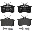 BREMBO P 68 024 Bremsbeläge exkl. Verschleißwarnkontakt, mit Bremssattelschrauben BREMBO P 68 024 Bremsbeläge exkl. Verschleißwarnkontakt, mit Bremssattelschrauben
