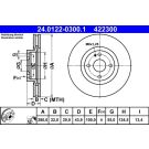 Bremsscheibe 24.0122-0300.1