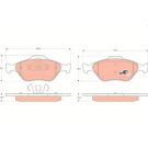 TRW Bremsbelagsatz, Scheibenbremse COTEC GDB1419