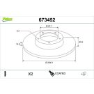 Bremsscheibe 673452