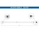 Bremsschlauch 24.5101-0363.3 Bremsschlauch 24.5101-0363.3