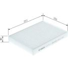 Filter, Innenraumluft 1 987 435 121