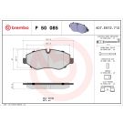 Brembo Bremsbelagsatz, Scheibenbremse PRIME LINE P 50 085