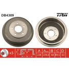 TRW Bremstrommel DB4309