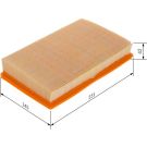 BOSCH F 026 400 037 Luftfilter