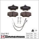 Zimmermann Bremsbelagsatz, Scheibenbremse 21463.180.2