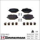 Zimmermann Bremsbelagsatz, Scheibenbremse 22723.190.3