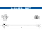 Bremsschlauch 24.5243-0310.3 Bremsschlauch 24.5243-0310.3