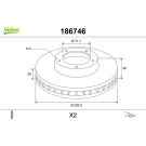 Bremsscheibe 186746