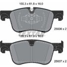 Bremsbelagsatz, Scheibenbremse 2583605 Bremsbelagsatz, Scheibenbremse 2583605