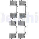 Delphi Zubehörsatz, Scheibenbremsbelag LX0479