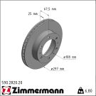 Bremsscheibe 590.2820.20