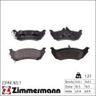 Zimmermann Bremsbelagsatz, Scheibenbremse 23190.165.1