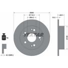 Textar Bremsscheibe PRO 92125103
