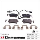 Zimmermann Bremsbelagsatz, Scheibenbremse 25214.175.4