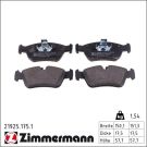 Zimmermann Bremsbelagsatz, Scheibenbremse 21925.175.1