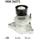 Spannrolle, Keilrippenriemen VKM 36071