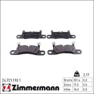 Zimmermann Bremsbelagsatz, Scheibenbremse 24721.170.1
