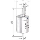 BOSCH Kraftstofffilter F 026 403 003