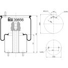 FEBI BILSTEIN 39856 Federbalg, Luftfederung