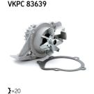 SKF Wasserpumpe Aquamax VKPC 83639