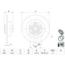 Bremsscheibe 0 986 479 F24