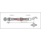 Metzger Bremsschlauch 4113326