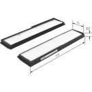 BOSCH 1 987 432 051 Innenraumfilter