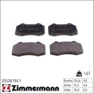 Zimmermann Bremsbelagsatz, Scheibenbremse 25528.150.1
