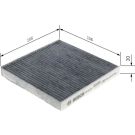 BOSCH 1 987 435 051 Innenraumfilter