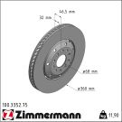 Bremsscheibe 100.3352.75 Bremsscheibe 100.3352.75
