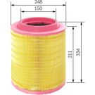 BOSCH F 026 400 499 Luftfilter