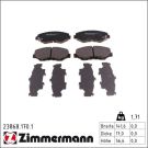 Zimmermann Bremsbelagsatz, Scheibenbremse 23868.170.1