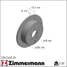 Bremsscheibe 530.2465.20
