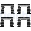 Delphi Zubehörsatz, Scheibenbremsbelag LX0613