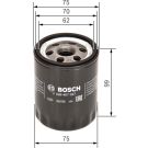 BOSCH F 026 407 027 Ölfilter
