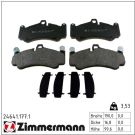 Zimmermann Bremsbelagsatz, Scheibenbremse 24641.177.1