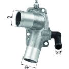 Mahle Thermostat, Kühlmittel BEHR TI 42 92D