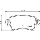 Hella Bremsbelagsatz, Scheibenbremse 8DB 355 009-421