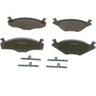 BOSCH Bremsbelagsatz, Scheibenbremse 0 986 494 057