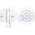Delphi Bremsscheibe BG2538