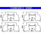 ATE Zubehörsatz, Scheibenbremsbelag 13.0460-0241.2