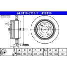 Bremsscheibe 24.0119-0113.1