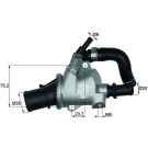 Thermostat, Kühlmittel TI 145 88 Thermostat, Kühlmittel TI 145 88